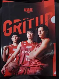 アルバルク東京 クリアファイル 非売品 大倉颯太 テーブス海 小酒部泰暉