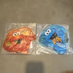 エルモとクッキーモンスター チケットホルダー 2個セット