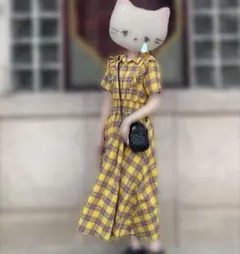 jouetie半袖シャツワンピース