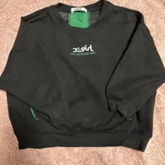 X-girl Stages ロゴトレーナー