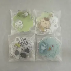 キーホルダー ちいかわ きゃらシャカ チャームグミ 4点