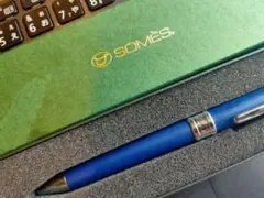 美品 SOMES SADDLE ソメスサドル ペンケース ボールペン セット 刻印有り SOMES ソメスサドル ペンケース 未使用 ボールペン