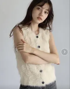 ENC エンク / 前後2WAYフェザーヤーンベスト