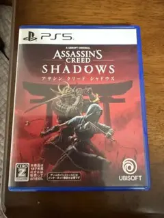 美品 PS5 アサシン クリード シャドウズ スタンダードエディション