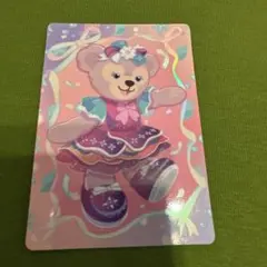 香港ディズニーランド　20周年 コレクタブルカード　シェリーメイ　ダッフィー