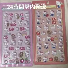 ハローキティ 立体シール ボンボンドロップシール2枚