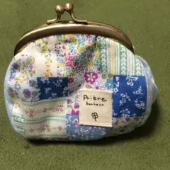 ハンドメイド がま口ポーチ