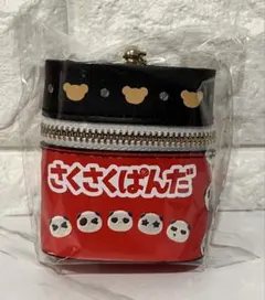 さくさくぱんだ スカーフ付きチャームポーチ　新品タグ付き