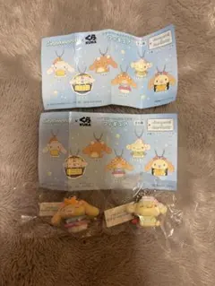 【新品】シナモロール フィギュアキーホルダー 2個セット