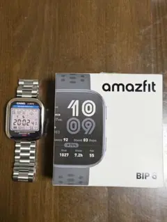 Amazfit Bip 6 スマートウォッチ 本体とバンド、カバーセット