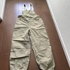 BEAMS mini ベージュオーバーオール