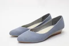 17■ORiental TRaffic ローヒールウエッジパンプス（34）美品