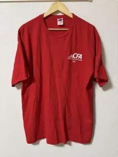 USA製 BAYSIDE L 赤　古着 美品　made in USA レッド系