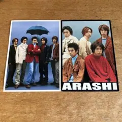 ARASHI ポストカード 2枚セット 感謝カンゲキ雨嵐
