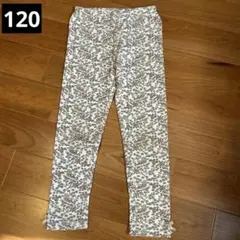 プティマイン　花柄レギンス　120㎝