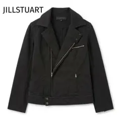 JILLSTUART コットン100% ライダース風ジャケット 黒 S