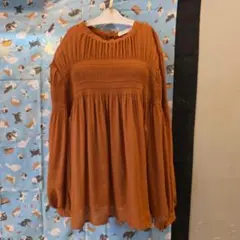ショコラフィネローブ chocol raffine robe シフォンブラウス