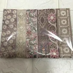 ふ*み様 インド刺繍リボン　アソートセット　50cm×6本=3m