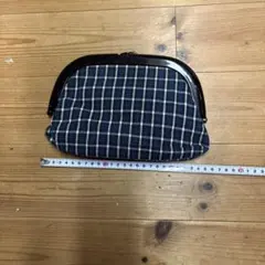 松阪木綿　クラッチバッグ
