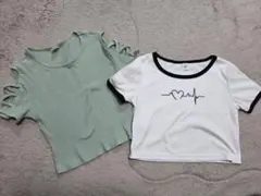 SHEIN トップス 2枚セット 10Y