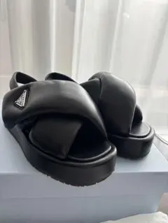 2025年最新】prada ナッパレザーサンダルの人気アイテム - メルカリ