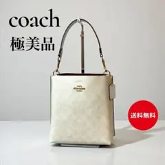 美品 COACH コーチ ハンドバッグ ショルダーバッグ モリー ワンハンドル