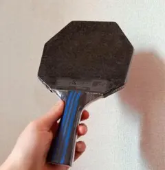 卓球　ラケット　六角形　両面　裏ソフト　ラバー　スポーツ　人気　シェーク　P４