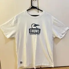 CHUMS ホワイト Tシャツ XL