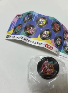 BTS くら寿司　BT21 SHOOKY アクリルステッカー