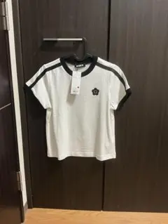 Mary Quant フラワーロゴ 半袖Tシャツ