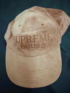 Supreme PARIS スエード キャップのサムネイル