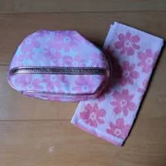 2点セット　ピエールバルマン　小物入れ　ポーチ　ハンカチ付き