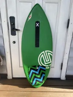 良品】ZAP ザップ スキムボード ホワイト/ブラック 118cm - メルカリ