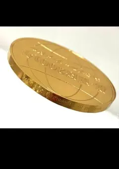 こ*会様 24K 純金仕上げ 純銀 記念メダル(メッキ品)のサムネイル