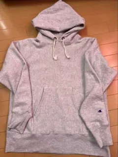 【美品】Champion Reverse Weave パーカー L グレー