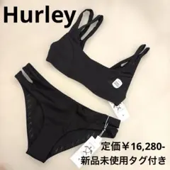 新品 Hurley ビキニ 水着 上下セット ブラック カリッサムーアコラボのサムネイル
