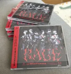 シクフォニ 2ndシングル CD 初回限定盤 RAGE