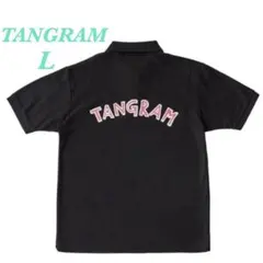 新品【TANGRAM】タングラム　フラワー　アイコン　半袖ポロシャツ　Ｌのサムネイル