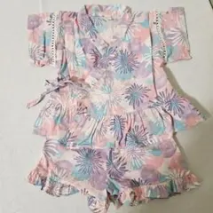 【apres les cours】はんなり甚平 80 花火柄