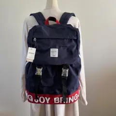 ATTENTION⭐︎コーエンブロポケットカブセDパックネイビーレッドリュックLのサムネイル