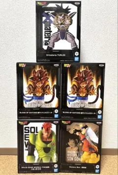 【5点セット】ドラゴンボールZ GT プライズフィギュア　まとめ売り