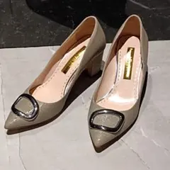 Rupert Sanderson ルパートサンダーソン パンプス ベージュ 38のサムネイル