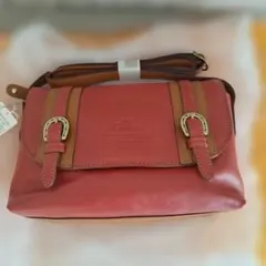 ☆未使用☆　Dakota ショルダーバッグ　 レッド×ブラウン