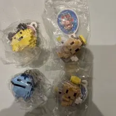 【24時間以内発送】たまごっち ドットフィギュアチャーム 4種セット