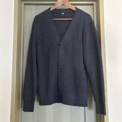 襟 カーディガン