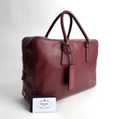【極美品/ギャラ付き】PRADA プラダ ビジネスバッグ サフィアーノレザーのサムネイル