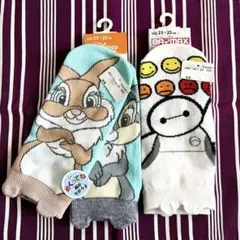 【新品未使用品】ベイマックス ミスバニ とんすけ 靴下 ソックス 23〜25㎝