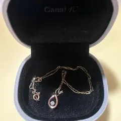 Canal 4℃ 涙型ペンダント ネックレス