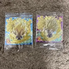 ドラゴンボール 超戦士シールウエハース超　激闘の記憶10th レア　2枚セット