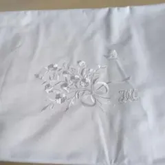 HANAE MORI 刺繍シーツ 綿100%